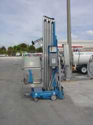 Aerial Work Platform, 40' DC w/ Tilt-Back Frame (Genie AWP-40S DC #9536