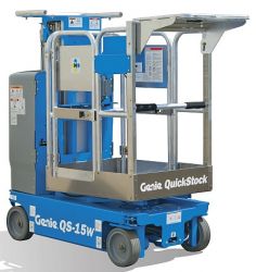 Genie QS-15W Stock Picker Warehouse 20' 8" - Discount-Equipment.com