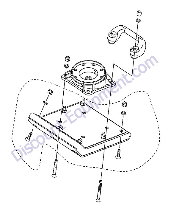 Multiquip / Mikasa MTX70HD Rammer Foot Assembly Parts Discount