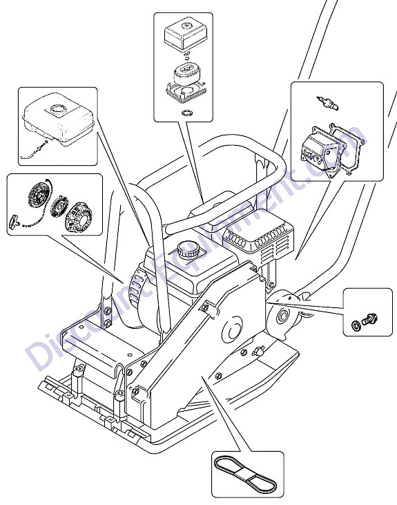 Wacker clearance plate service