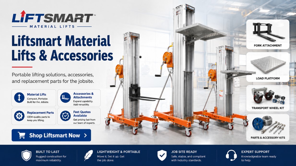 LiftSmart Material Lifts Logo